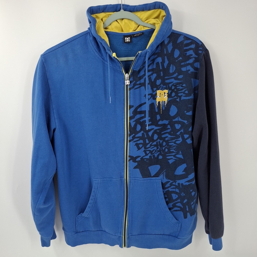 Y2k DC Hoodie Full Zip 2XL